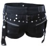 Women Sexy Mini Skirt Belt Style Women Gothic Skirts 